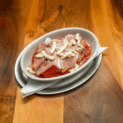 Lasagna con Prosciutto Crudo