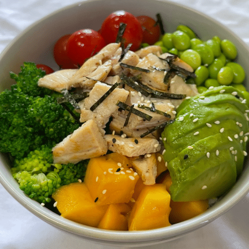 Chicken Poke Bowl