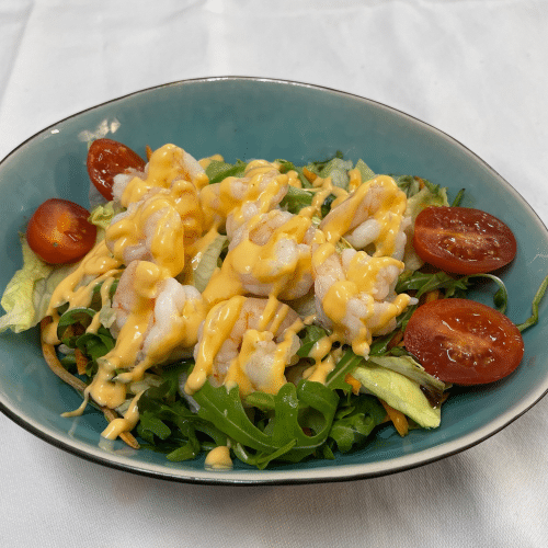 Shrimps Salat