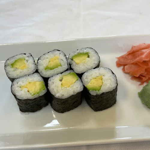 Kleine Avocado Maki (6 Stück)