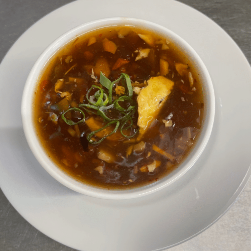Pikante-säuerliche Suppe (scharf)