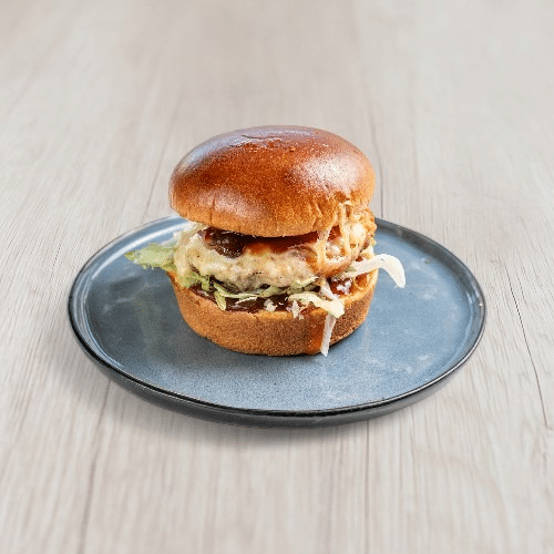 Bourbon Barbecue Chicken Burger