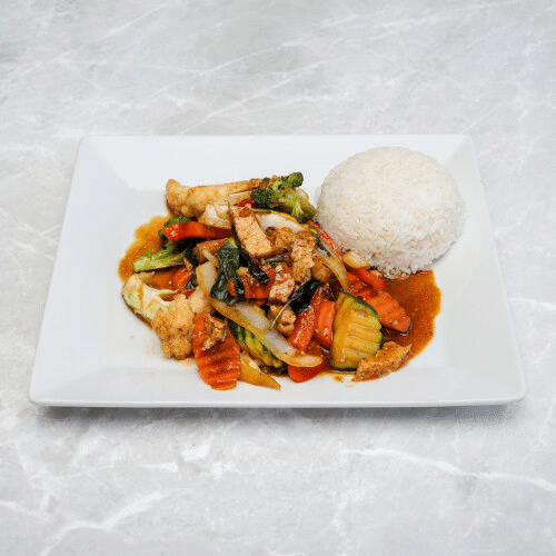 Pad Prik Puw Gung