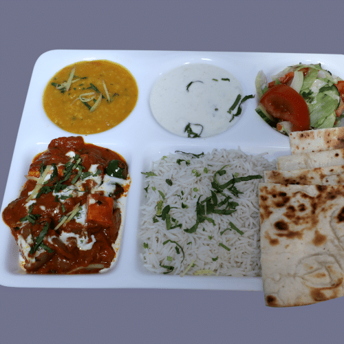 Menü 1 - Paneer Tikka Masala Daal Tadka (vegetarisch)