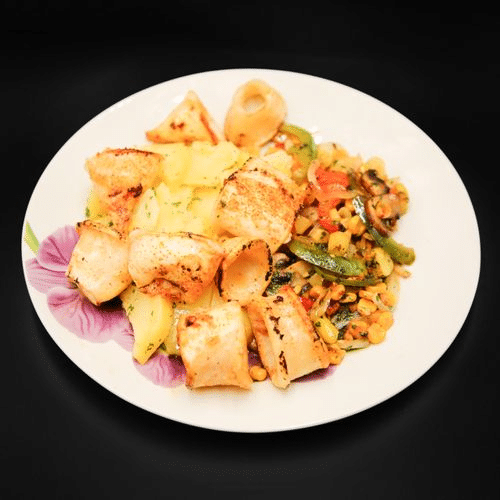 Gegrillte Calamari