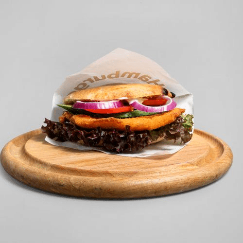 Hühnerschnitzel Sandwich