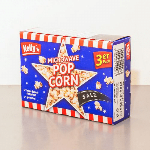 Kelly's Mikrowellenpopcorn Salz 270g