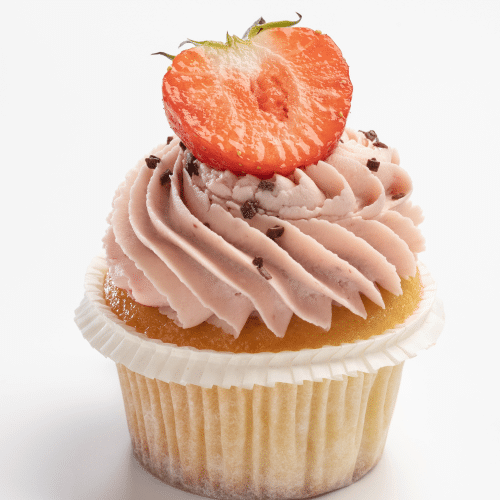 Erdbeer Cupcake