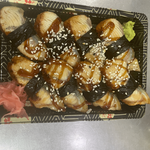 Aal Sushi (8 Stück)