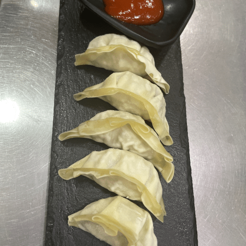 Gebackene Bulgogi Gyoza (5 Stück)