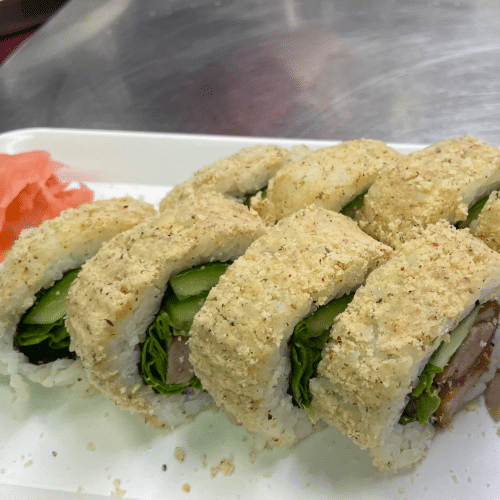 Knuspriges Huhn Maki (8 Stück)