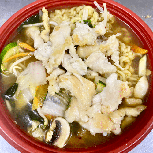 Ramen mit Hühnerfleisch