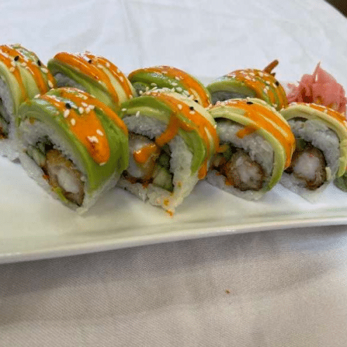 Spicy Dragon Maki (8 Stück)