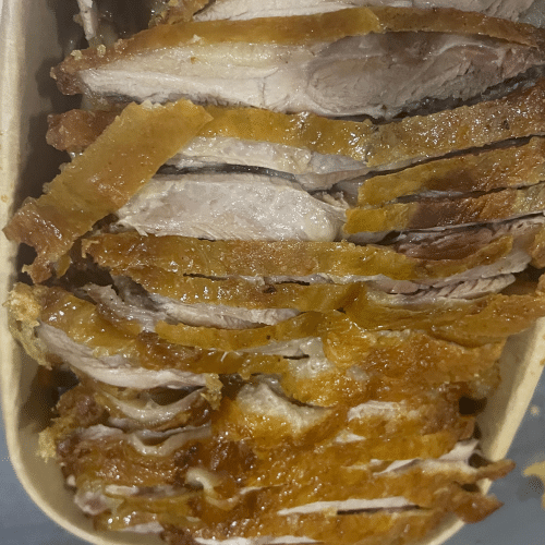 Thai Rot Curry mit knuspriger Ente