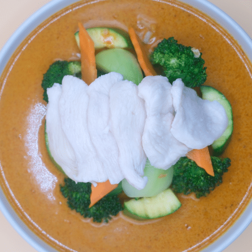 Massaman Curry mit Hühnerfleisch