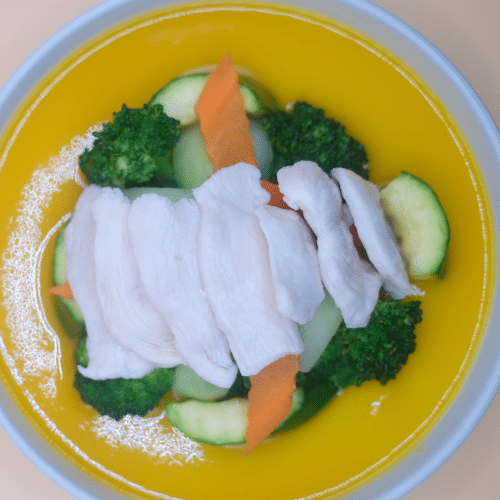 Vietnam Mangosauce mit Hühnerfleisch