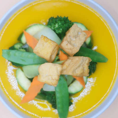 Vietnam Mangosauce mit Tofu