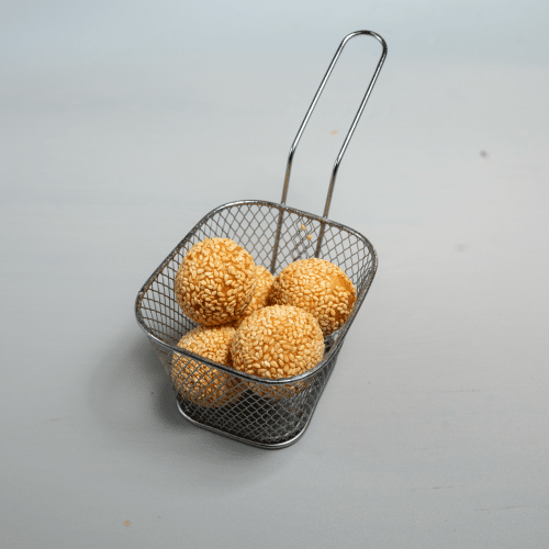 Sesam-Erdnuss-Bällchen (5 Stück)