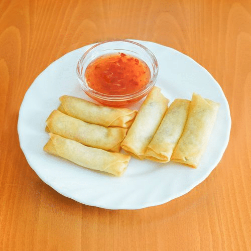 Mini-Frühlingsrollen (vegetarisch, 6 Stück)