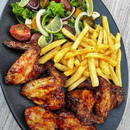 BBQ Chicken Wings (5 Stück)