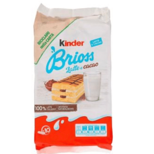 Kinder Brioss Latte e Cacao