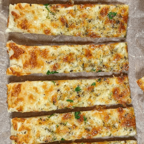Knoblauchbrot mit Käse