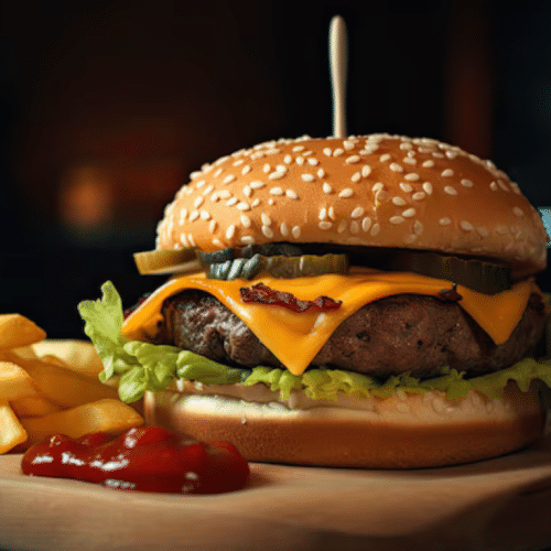 Quattro Formaggio Burger