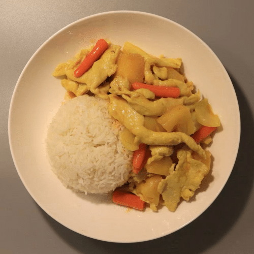 Indisches Curry mit Hühnerfleisch (groß)