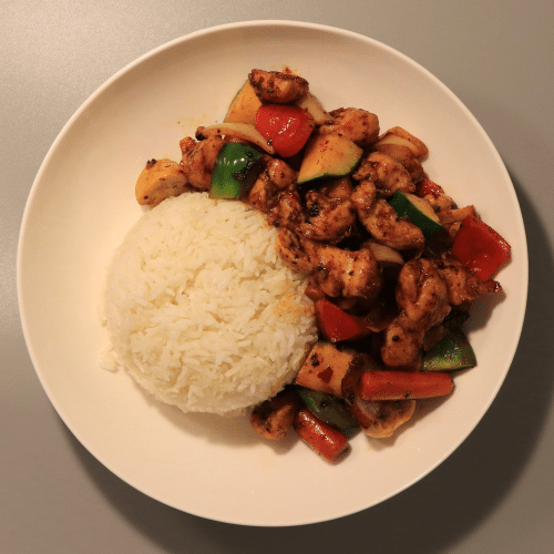 Hühnerfleisch nach Kung Fu-Art (groß)