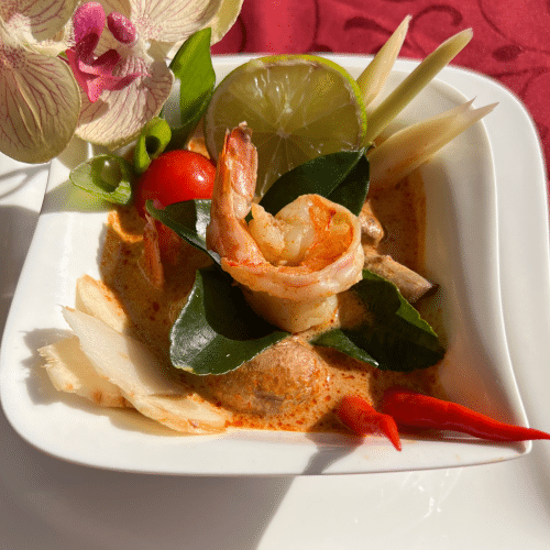 1. Tom Yam Gung (extra scharf)
