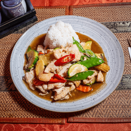 31. Pad Gai Khi-Mau (extra scharf)
