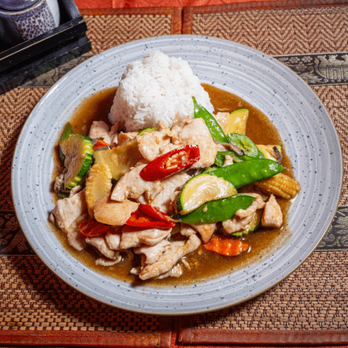 31. Pad Gai Khi-Mau (extra scharf)