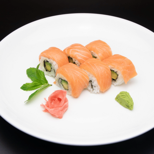 Lachs Avocado Maki 6 Stück