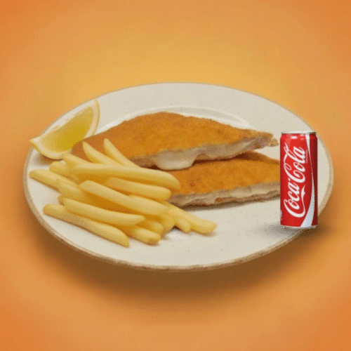 Riesen Cordon Bleu Menü