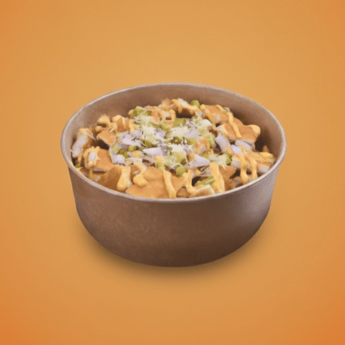 Schnitzel Bowl mit Pommes Frites