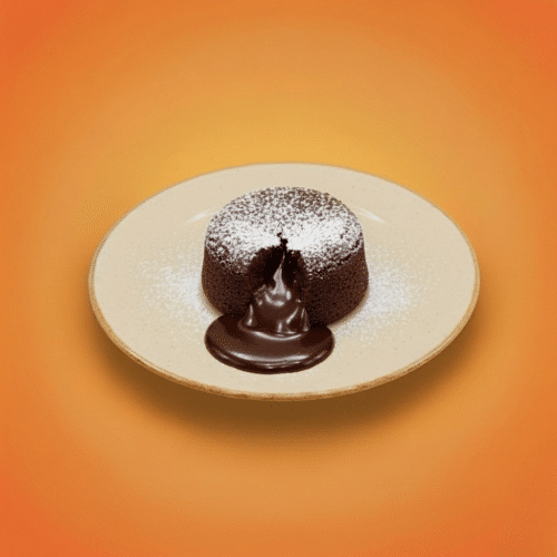 Schoko-Lava-Kuchen mit Staubzucker