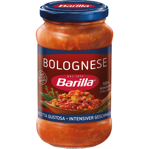 Barilla Sugo Bolognese 400g Glas