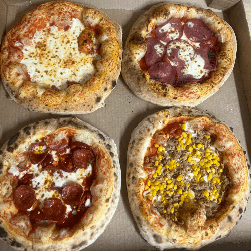 Kombi-Margarita, Sslami,Tonno,Sharfe Pizza