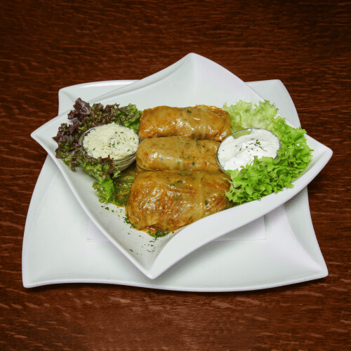Hausgemachte Krautrouladen (3 Stück)