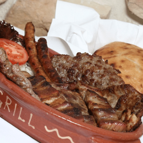 Große Grillplatte (für 4 Personen)