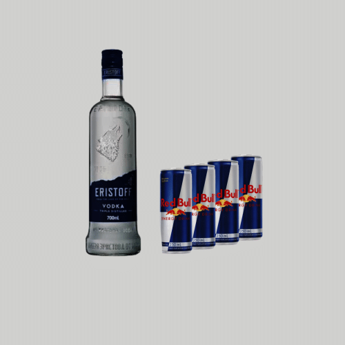 Eristoff Vodka 0,71 Red Bull 0,25l 4 Stk