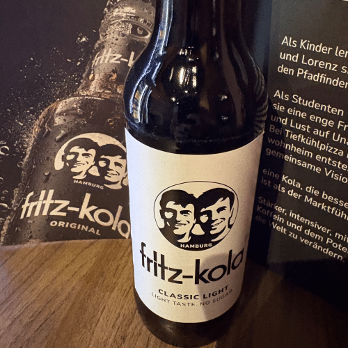 fritz-kola® Classic Light Ohne Zucker 0,33l (MEHRWEG)