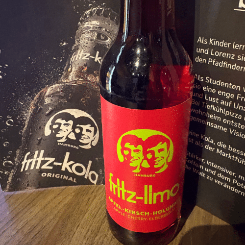 fritz® Limo Apfel Kirsch Holunder 0,33l (MEHRWEG)