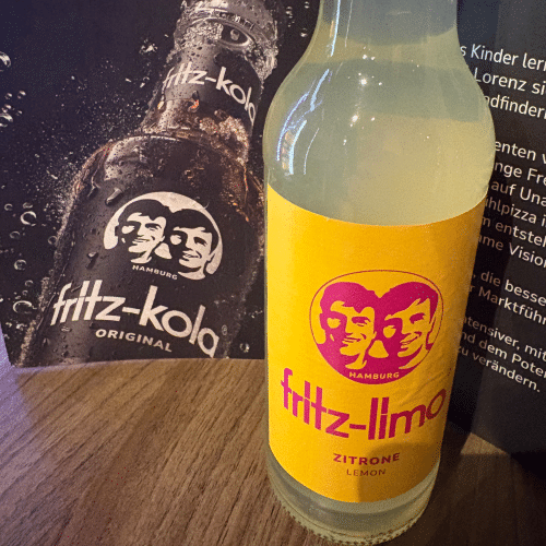 fritz-limo® zitrone 0,33l (MEHRWEG)