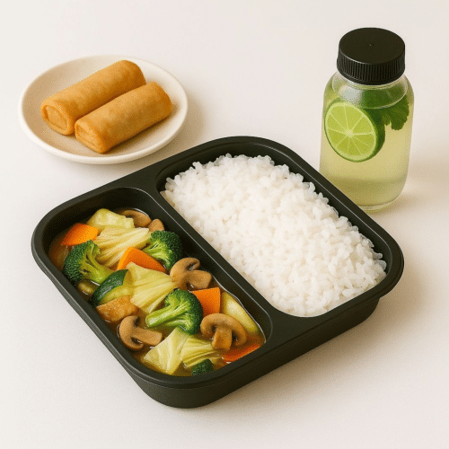 Menü 8 - Veg. Pad Pak Ruam