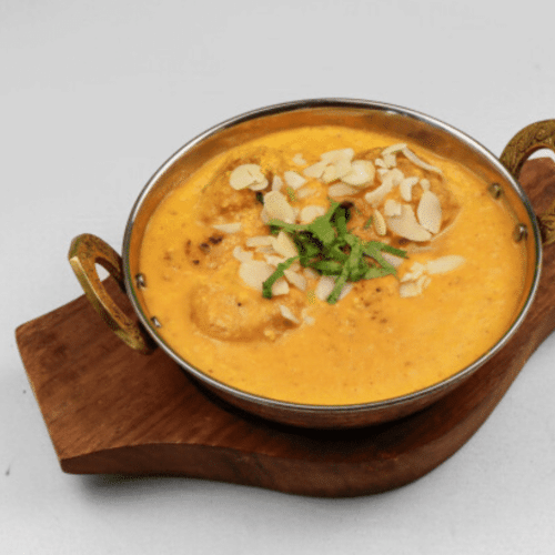 Chicken Dusheri (mit Reis als Beilage)