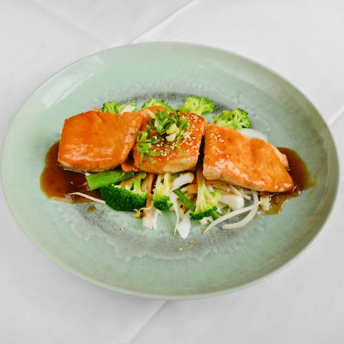 Lachs-Teriyaki