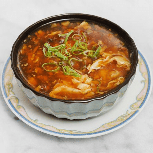 Pikant-säuerliche Suppe (scharf)