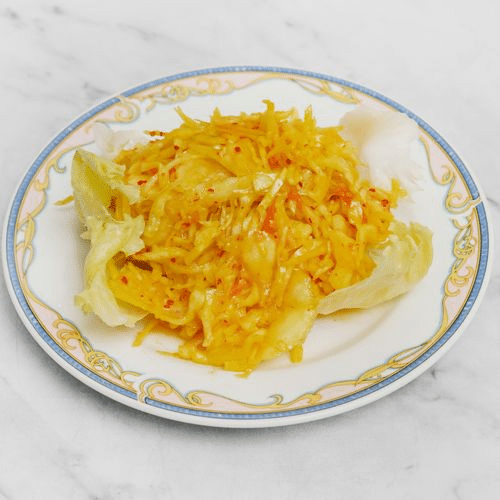 Pikanter Krautsalat (scharf)