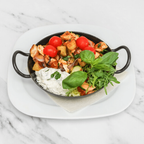 Griechische Kartoffelpfanne